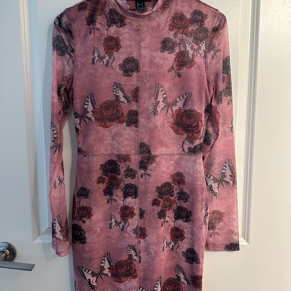 Floral Pink Dress